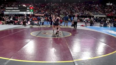 105 lbs Quarterfinal - Airianna Ayala, Idaho Falls vs Alivia Lombardo, Middleton