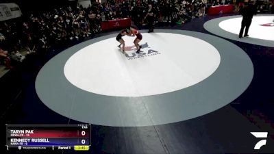 120 lbs Round 1 (16 Team) - Taryn Pak, MDWA-FR vs Kennedy Russell, NAWA-FR