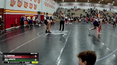 285 lbs Cons. Round 2 - EJ German, Brecksville-Broadview Hts. vs Seb Hignite, Elder