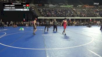 140 lbs Semifinal - Connley Ries, Riceville vs Brody Berry, Big Game Wrestling Club