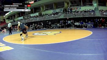 126 lbs Placement Matches (16 Team) - Sammy Sanchez, Cheyenne East vs Landon Rosenthal, Papillion-LaVista South