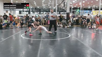67 lbs Rr Rnd 3 - Easton Vincente, Kraken Red - EL vs Carter Sarcone, VHW - EL