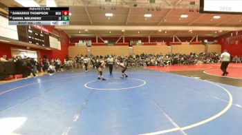 128 lbs Cons. Round 1 - Daniel Melendez, Jesse Bethel vs Damarius Thompson, Mc Kinleyville