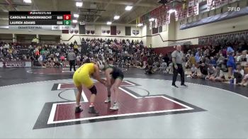 JV-14 lbs Quarterfinal - Lauren Adams, Osage vs Carolina Rinderknecht, Marion