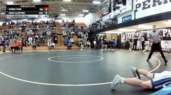 285 lbs Semifinal - Jake Clapper, Hudson vs Chris Fair, Washington (Massillon)