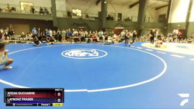 157 lbs Quarterfinal - Aydan Ducharme, CA vs Layronz Fraser, CA