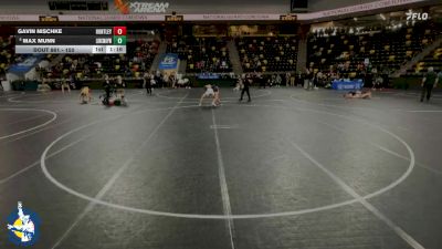 150 lbs Cons. Round 3 - Gavin Nischke, Huntley vs Max Munn, New Lenox (Lincoln-Way West)