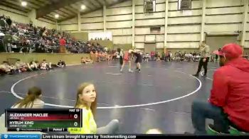 180 lbs Champ Round 1 (16 Team) - Hyrum King, Spanish Fork vs Alexander MacLee, Uintah