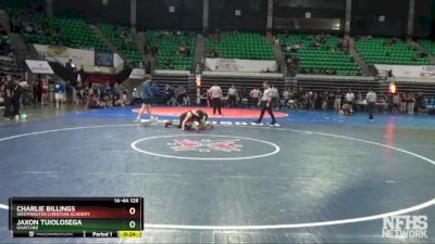 1A-4A 126 Cons. Round 5 - Charlie Billings, Westminster Christian Academy vs Jaxon Tuiolosega, Ohatchee