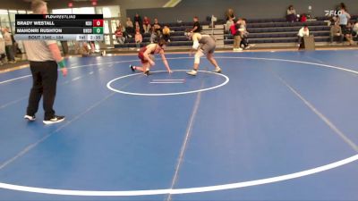 184 lbs Cons. Semi - Brady Westall, Northern State vs Mahonri Rushton, Northern Colorado