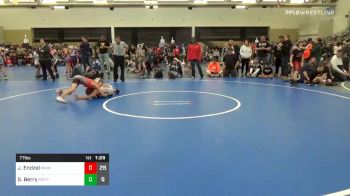 77 lbs Quarterfinal - Jacob Endzel, Warhawks Inc. ES vs Seamus Berry, Maine Trappers ES