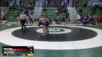 165 lbs Round 2 - Gio Pradelli, Penninsula Catholic vs Nick Ford, St. Mary`s Rutherford