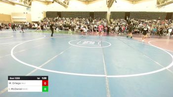 115-H lbs Round Of 64 - Matty Ortega, Yale Street vs Isaiah McDaniel, MarcAurele Youth