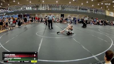 76 lbs Round 1 - Anthony Messina, Buxton vs John Byers, Junior Terps Xpress