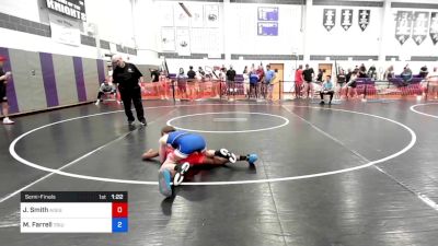 106 lbs Semifinal - Julian Smith, All I See Is Gold Academy vs Michael Farrell, Triumph Trained