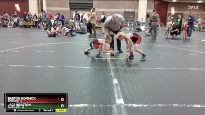 72 lbs Round 2 (4 Team) - Jace Beaston, Ares Black vs Easton Kommick, Ohio Gold