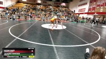 130 lbs Cons. Round 4 - Lilyahna Hancock, Sheridan vs Aliyah Maez, Natrona County