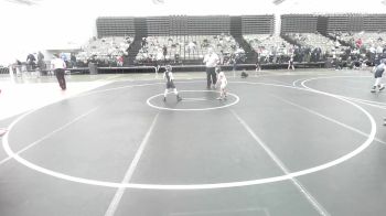 49 lbs Quarterfinal - Johnny Messina, Buxton Elite ES vs Macklin Allen, Kraken Elem Elite