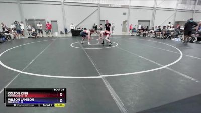 144 lbs Semis & 3rd Wb (16 Team) - Colton King, North Dakota vs Wilson Jamison, Tennessee