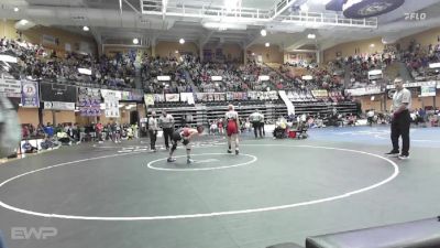 132 lbs Semifinal - Ian Giancola, Hoxie HS vs Rett Bohl, Ellsworth HS