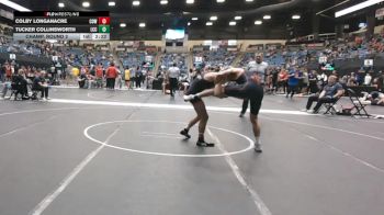 141 lbs Champ. Round 2 - Colby Longanacre, Cowley College vs Tucker Collinsworth, Labette Community College