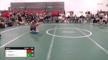 119 lbs Semis & 1st Wrestleback (8 Team) - Clinton Shepard, POWA (CO) vs Kai Vielma, Team Missouri (MO)
