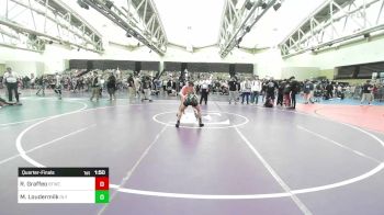 110-I lbs Quarterfinal - Rocco Graffeo, Bitetto Trained Wrestling vs Micah Loudermilk, Olympic