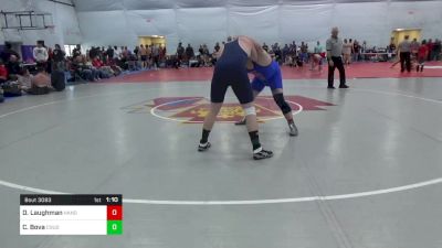 220 lbs Semifinal - Dakota Laughman, Hanover vs Cody Bova, Coudersport