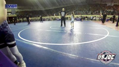 52 lbs Semifinal - Avery Murray, El Reno Wrestling Club vs Colten Lugo, Liberty Warrior Wrestling Club