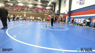 126 lbs Consi Of 8 #2 - Alexis Silkey, Hilldale Youth Wrestling Club vs Kaden Breeding, Eufaula Ironheads Wrestling Club