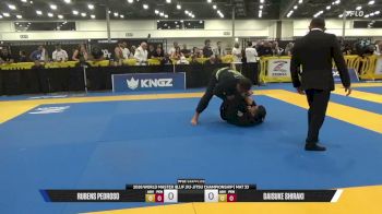 Daisuke Shiraki vs Rubens Pedroso 2026 World Master IBJJF Jiu-Jitsu Championship