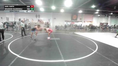 120 lbs Semifinal - Gael Cueto, Osoway vs Brandon Valenzuela, Pounders WC