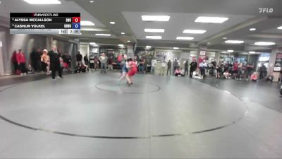 145/155 Round 1 - Alyssa McCallson, Suples Wrestling Club vs Cashlin Volkel, Kimberly Bulldog Wrestling Club