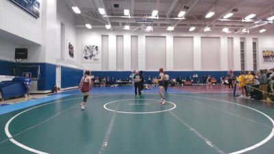 120 lbs Cons. Round 3 - Brylee Osteen, Boiling Springs vs Hailey Hughart, Lehighton Area