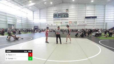 130 lbs Consi Of 8 #2 - Adrian Tapia, SoCal Grappling Club vs Zachary Turner, PV Bighorns