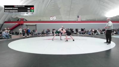 197 lbs Champ. Round 2 - Evan Wingrove, Ohio vs Brandon Lloyd, McKendree