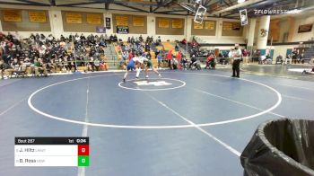 145 lbs Consi Of 8 #2 - James Hiltz, Lyman Mem/Windham Tech vs Dylan Ross, Notre Dame-West Haven