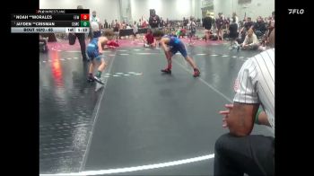 65 lbs 1st Place Match - Jayden **Crisman, Salem Elite Mat Club vs Noah **Morales, Eagle Empire Wrestling