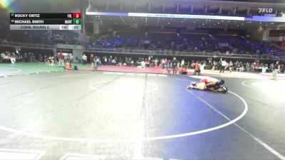 215 lbs Cons. Round 2 - Rocky Ortiz, Folsom vs Michael Smith, Manteca