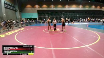 150 lbs Champ. Round 1 - Caleb Quintua, Casa Grande vs Danny Bouapha, Roosevelt