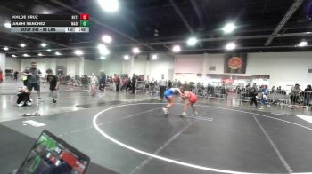 88 lbs Consolation - Khloe Cruz, Hotsots vs Anahi Sanchez, Madera WC