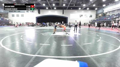125 lbs Quarterfinal - Connor Hueck, St. Thomas University vs Gylon Sims, Unattached The Citadel