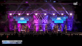 Champion Cheer - Fury [2026 L4 Senior Day 3] 2026 Aloha Grand Nationals