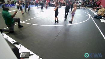 66-72 lbs Rr Rnd 1 - Eralynn Slaton, Bristow Youth Wrestling vs Kai'lynn Neighbors, Muskogee Rougher Youth Wrestling