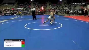 67 lbs Quarterfinal - Zane Blanchard, Jr. Spartans WC vs Hudson Chittum, Boom Ranch