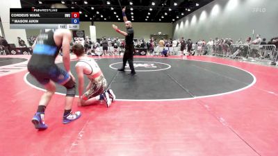 120 lbs Champ. Rd Of 32 - Cordeus Wahl, Bristow Wrestling Club vs Mason Aikin