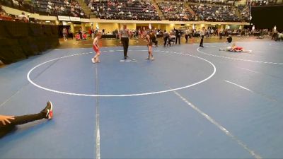 5th - 6th grade - 67 Cons. Semis - Brody Bader, Iowa vs Kash Goddard, USA Mat Club