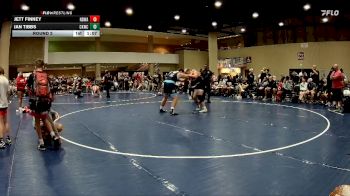 220+250 Round 2 - Jett Finney, North DeSoto Wrestling Academy vs Ian Tibbs, Central Kentucky Wrestling Clu