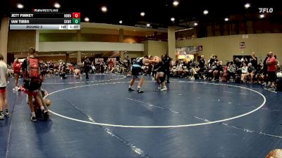220+250 Round 2 - Jett Finney, North DeSoto Wrestling Academy vs Ian Tibbs, Central Kentucky Wrestling Clu