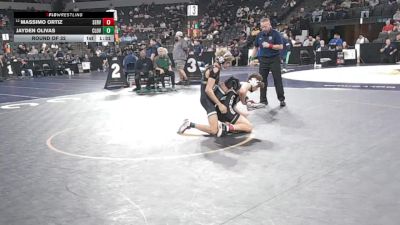 126 lbs Round Of 32 - Massimo Ortiz, Servite (SS) vs Jayden Olivas, Clovis East (CS)